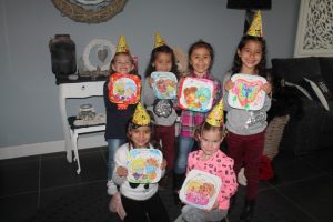 Creatieve workshop servies beschilderen