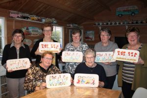 workshop servies beschilderen